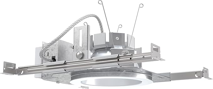 Lithonia Lighting LDN 6 in. New Construction LED Downlight, Non-IC LED Housing, 1000LM, 3500K, 10% 0-10V Dimming (LDN6 35/10 MVOLT GZ10 HSG)