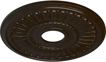 Ekena Millwork CM16MLBZS 16" x 3-5/8" x 3/4" Melonie Ceiling Medallion, Bronze