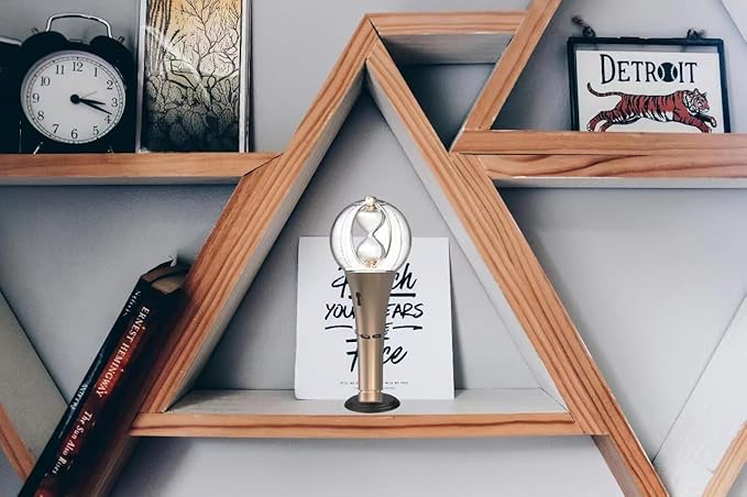 Kpop Lightstick Stand - Holder for Official Lightsticks, Display Stand - Compatible with Stray Kids, Enhypen, Ateez, Twice - Set of 5