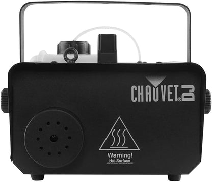CHAUVET DJ Hurricane 1600 Compact High-Output Fog Machine w/Timer Remote & Automatic Shut-Off, BLACK
