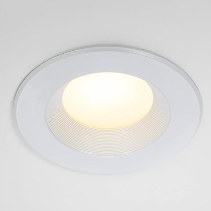 Maxxima 5 in. & 6 in. 5 CCT Retrofit Recessed LED Downlight - 1300 Lumens, E-26 Quick Connect, Dimmable, Color Selectable 2700K-5000K (2700K/3000K/3500K/4000K/5000K), for Living Rooms and Kitchens