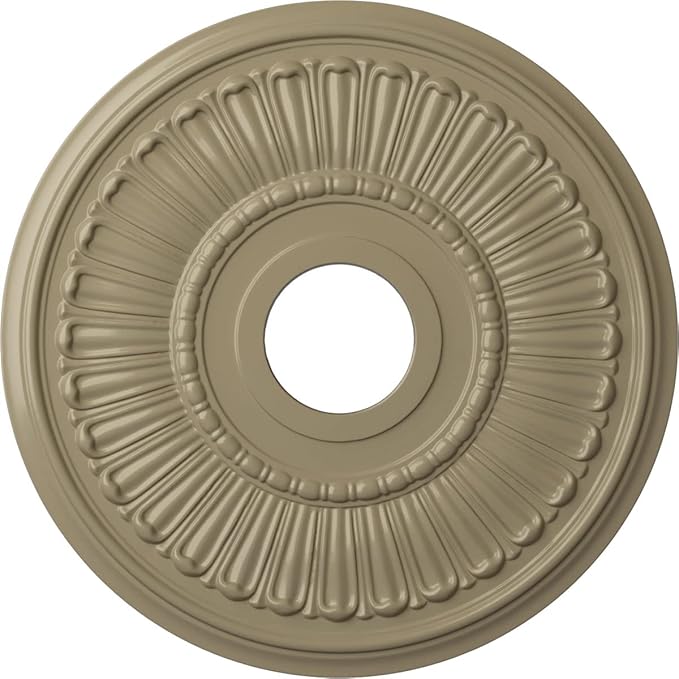 16"OD x 3 5/8"ID x 3/4"P Melonie Ceiling Medallion (Fits Canopies up to 6 3/8"), Hand-Painted Gobi Desert