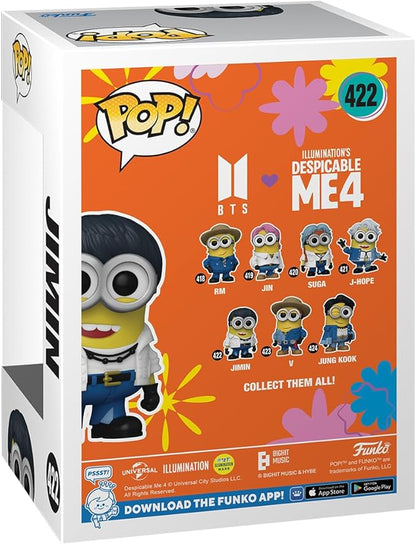 Funko POP! Rocks: Minions X BTS - Jimin - BTS + Minions - Collectable Vinyl Figure - Gift Idea - Official Merchandise - for Kids & Adults - Movies, Music Fans - Model Figure for Collectors