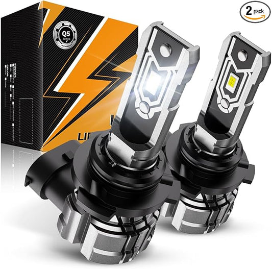 Auxbeam 9006 HB4 Fog Lights, 10000LM 400% Brighter 9006 HB4 Fog Light, White Strong Penetrating Light, Super Bright Plug and Play