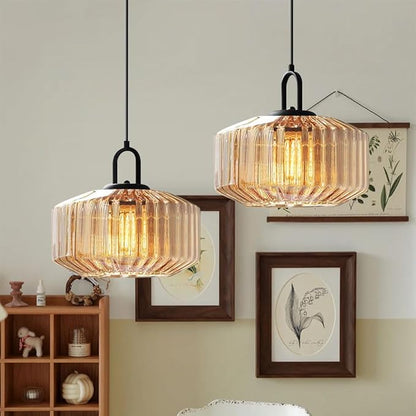 Amber Glass Pendant Light fixtures Dining Room Mid Century Modern Pendant Light Blown Globe Shade Design Kitchen Large Glass Pendant Lights Above Table Vintage Ceiling Pendant Light