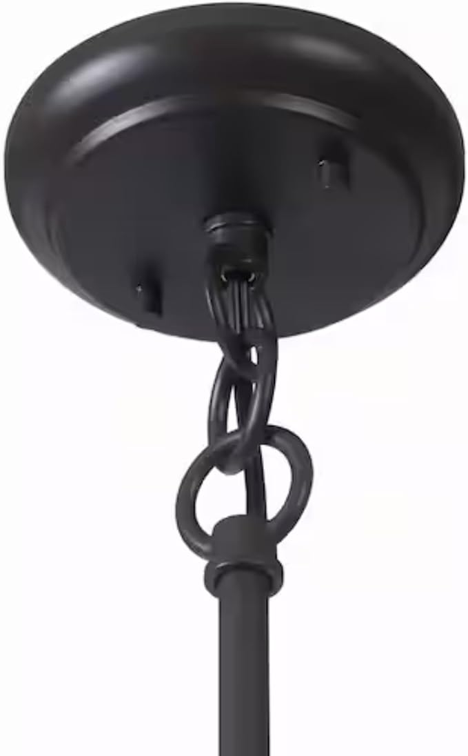 Mini Pendant Light, 10"" Vintage Farmhouse Decor Adjustable for Kitchen, Restaurant, Dining Room, Cafe, Patio, Entryway, Yard, Waterproof Pendant in Brown Finish, SHEL000056
