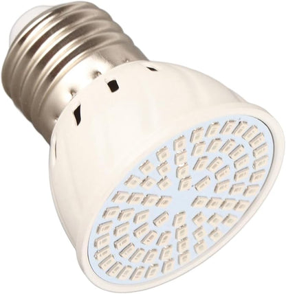36W LED Grow Light Bulb E27 72 LEDs Full Spectrum 120¡ã Beam Angle for Hydroponic Lettuce in Grow Tents, Small Storage Boxes as Grow Rooms, Indoor Greenhouses with Dense Foliage