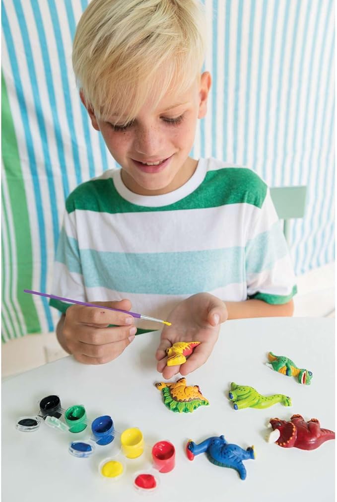 4M | STEAM Dinosaur World Exploration| Hands-On Science Kit with Dinosaur Figures & Fossil Experiments for Kids Ages 5+ - Educational Paleontology Toy Gift