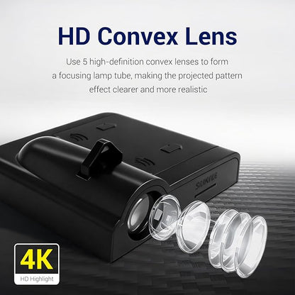 Car Door Lights Logo Projector, 2PCS Car Door Projector Lights Welcome Courtesy Ghost Shadow Lamp Fit for All Car Models by FLYEEGO