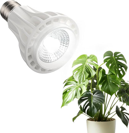 Pawfly Grow Lights for Indoor Plants, 12W PAR20 LED Grow Light Bulb (150W Eqv), Ultra-High PPFD 466 μmol/m²/s at 1ft, 6000K Full Spectrum COB Plant Light for Seedling & Hydroponic Gardening