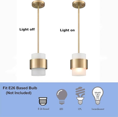 DEYNITE Modern Home Pendant Light Fixtures Hanging Light for Kitchen Island