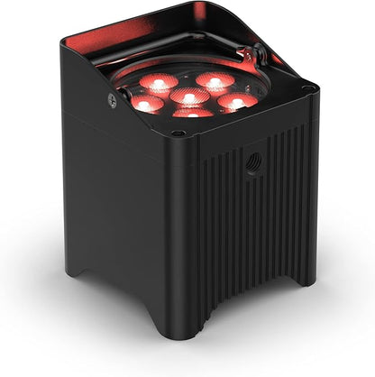Freedom Par T6 Wireless, Battery-Operated, Tri-Color (RGB) LED Uplight