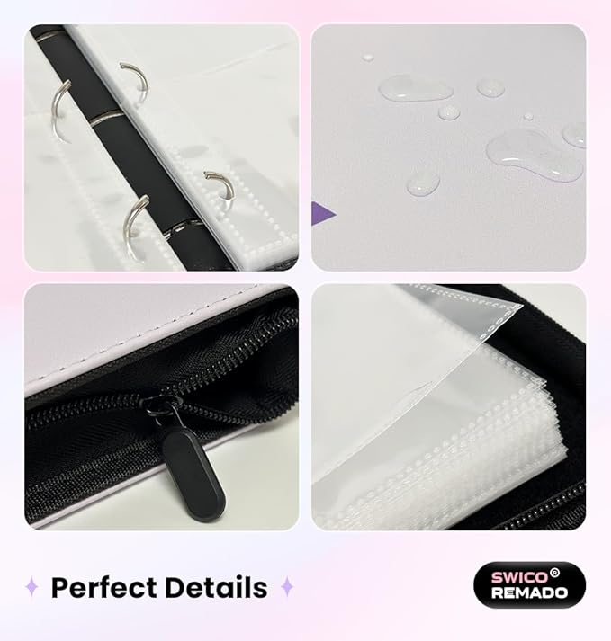 Cute Photocard Binder 400 Pockets Photocard Holder Book Photo Album for Lomo Cards