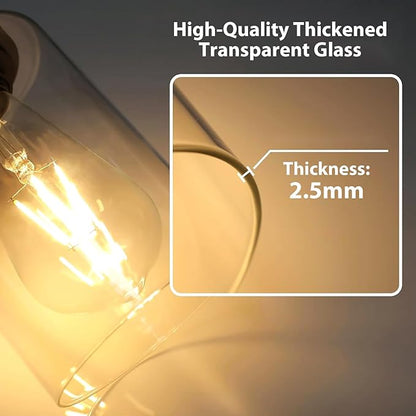 IZORRO Modern Bathroom Light Fixtures, 6 Light Gold Vanity Lights, Bathroom Lightig Fixtures Over Mirror with Clear Glass for Living Room Cabinet