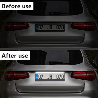 BFXM LED License Plate Light 12 V DC Universal License Plate Lights, Waterproof Tag Lamp Assembly Replacement LED Plate Light for Car Trailer UTV ATV Truck RV Boat