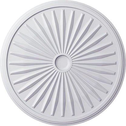 33 1/8"OD x 3 1/2"ID x 1 3/8"P Leandros Ceiling Medallion (Fits Canopies up to 5")