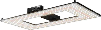 240W LED Grow Light with LM301H EVO & Smart Control, Dimmable Full Spectrum Plant Growing Lamp for 4x2 ft Tent, Timer & Sunrise/Sunset Simulation, High Yield for Veg & Bloom