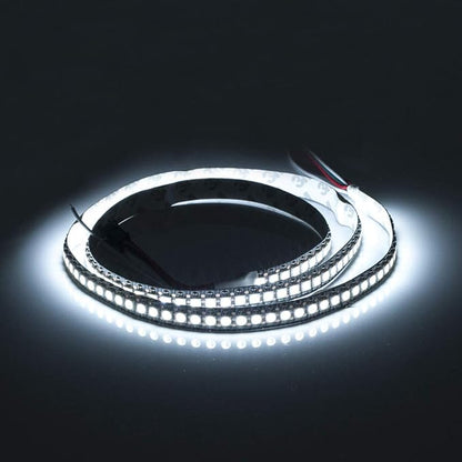 BTF-LIGHTING RGBW RGB+Cool White SK6812 (Similar WS2812B) 4 Colors in 1 LED Strip Individually Addressable 16.4ft 60Pixel/m 300LED Light Dream Color IP30 DC5V Black PCB (No Adapter or Controller)