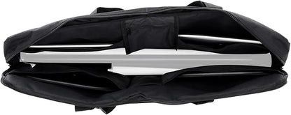 Rockville BAG for 4x SABER STANDS, Compact Carry Bag, Foam Padding, Water-Resistant Nylon, 4 Internal Pockets, for DJs and Event Lighting