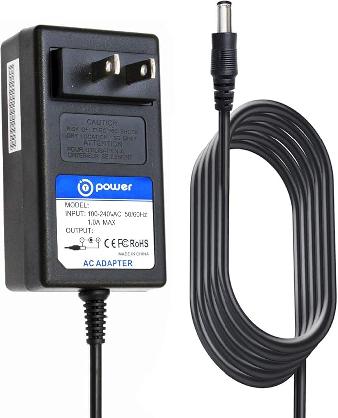 T POWER 19V Charger for Bright tech LightView PRO XL 8061LED LTVEWFL JC484 Superbright Magnifier Floor Lamp Litespan Serie LED 1ST 2nd Edition Clamp Reading Floor Camp Lamp Ac Adapter Supply