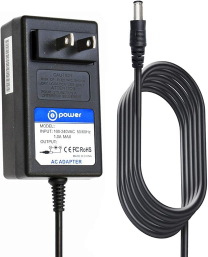 T POWER 19V Charger for Bright tech LightView PRO XL 8061LED LTVEWFL JC484 Superbright Magnifier Floor Lamp Litespan Serie LED 1ST 2nd Edition Clamp Reading Floor Camp Lamp Ac Adapter Supply