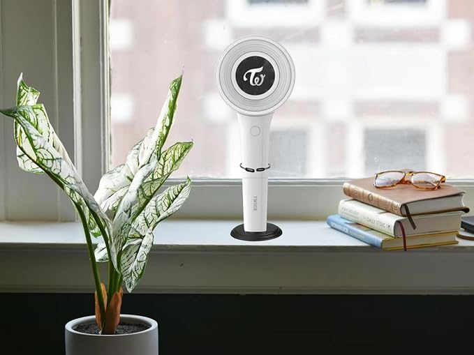 Kpop Lightstick Stand - Holder for Official Lightsticks, Display Stand - Compatible with Stray Kids, Enhypen, Ateez, Twice - Set of 5