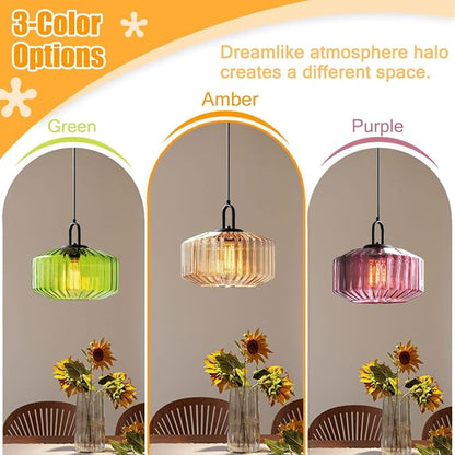 Amber Glass Pendant Light fixtures Dining Room Mid Century Modern Pendant Light Blown Globe Shade Design Kitchen Large Glass Pendant Lights Above Table Vintage Ceiling Pendant Light