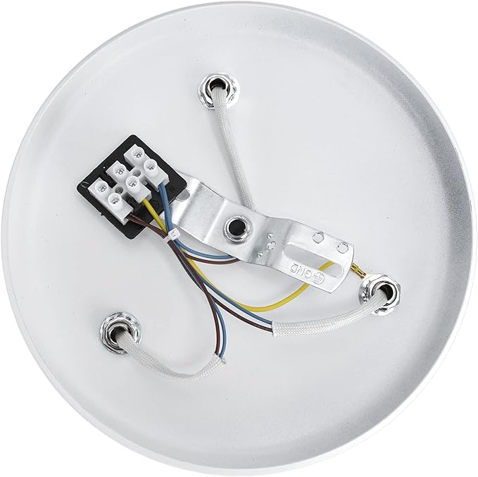 Spotlight Fixture, Adjustable Flexible Rotation Lamp Holder for Showrooms for Living Rooms for Exhibition Halls(Three Round White)