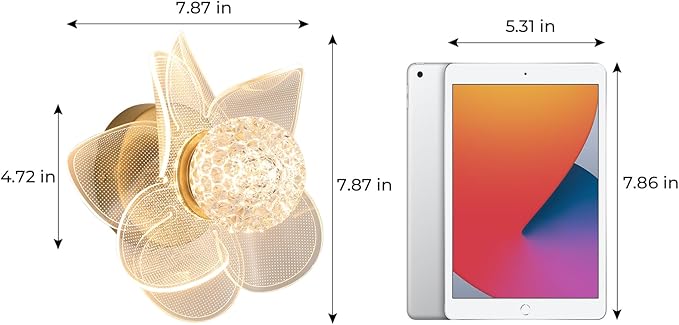 Wall Lamps for Bedroom with Bathroom Light Fixtures, Wall Lights for Living Room with 3 Color 3000K-6000K, Gold Modern LED Wall Sconce Light for Bedroom Living Room Corridor Vanity Hallway