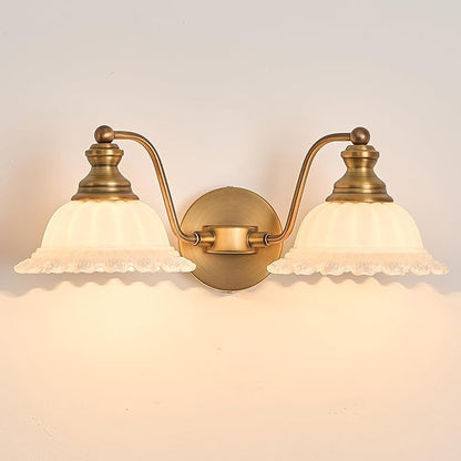 XIEDUN White 2 Light Vanity Light