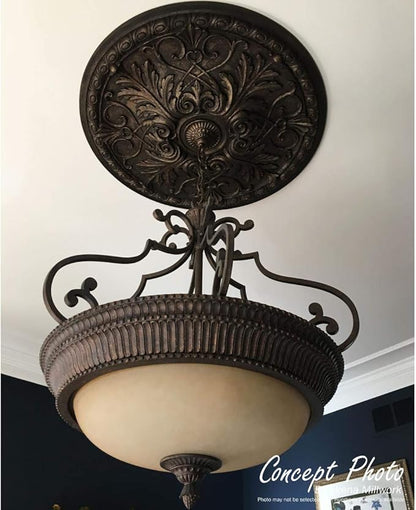 41 1/8"OD x 4"ID x 2 1/8"P Classic Ceiling Medallion (Fits Canopies up to 5 1/2")