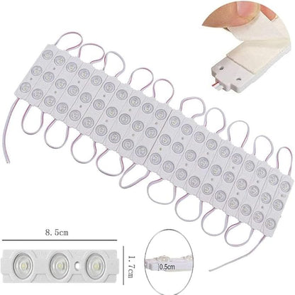 ROYFACC 120 LED Van Light Car Interior Light Bright White Lighting Dome Lamp Ceiling Work Lights Kit for Van Truck Auto Car Vehicle Caravan DC 12V (40 Modules, White)