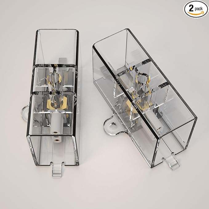 Hexagon Garage Lights I Connectors 2 Pack, Exclusively Compatible Brand Hexagon LED Lights(2pcs 180°I Connector)