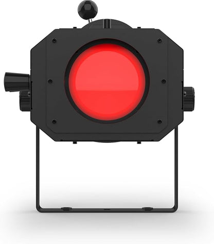 CHAUVET DJ – Followspot 200ST Portable LED Follow Spot Light | 200W Cool White Tight Beam W/Crisp Edge | Mechanical Iris + Built-in CTO Filter | Backlit Silicone Buttons | DMX Control for Stages