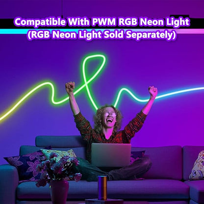 BTF-LIGHTING 5050SMD FCOB COB RGB RF Remote RC03RFB &4PCS C03RF LED Tuya LED Controller Kit 4 Zones RF 2.4GHz Wireless Remote Group Control PWM RGB (+ R G B) 4pin LED Strip DC5V DC12V DC24V