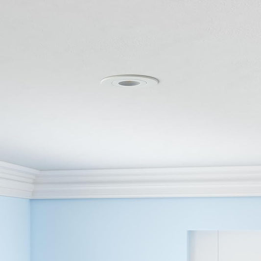 NICOR Lighting 2 inch LED Gimbal Downlight in White, 3000K (DLG2-10-120-3K-WH)