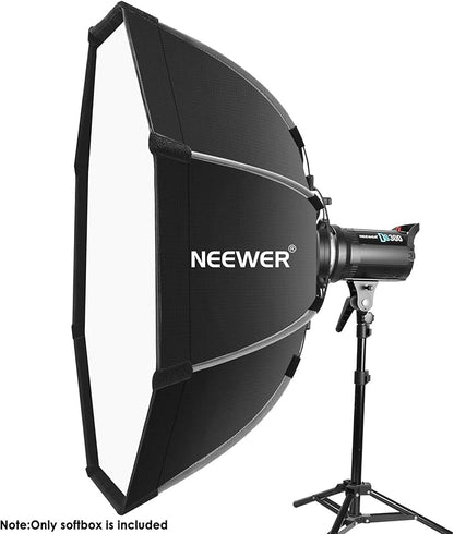 NEEWER 35.4''/90cm Octagonal Softbox Quick Release, with Bowens Mount, Carrying Bag Compatible with Neewer CB60 CB100 CB150 Vision 4 S101-300W/400W and Other Bowens Mount Light -SF-RPBO36