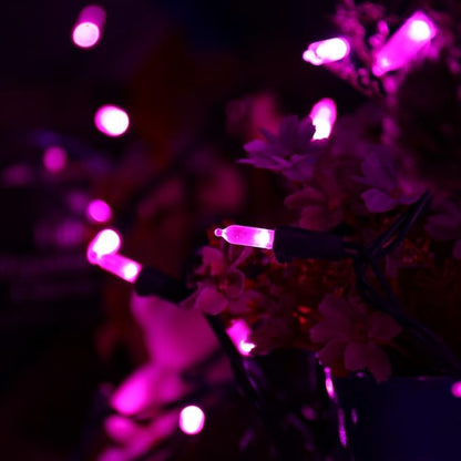 Brizled Pink Valentine Lights, 33ft 100 LED String Lights, Decorative Xmas Tree Light 120V UL Certified Connectable Valentine String Light Pink Mini Lighting for Indoor & Outdoor Wedding Room Party
