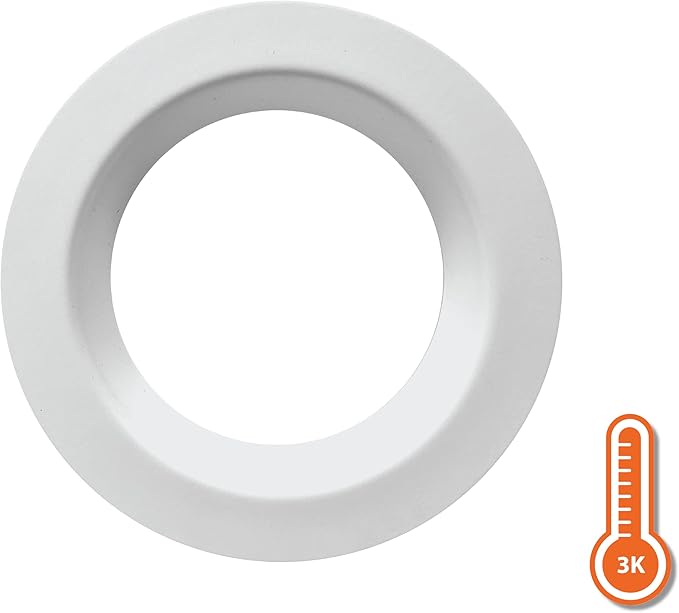 DLR4(v6) 4-inch White 3000K Recessed LED Downlight (DLR46071203KWH)