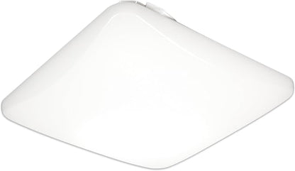 Lithonia Lighting FMLSL 20840 M4 Square 14-Inch LED Flush Mount Light, 4000K, 1100 Lumens, 16 Watts, White (FMLSL 14 20840 M4)