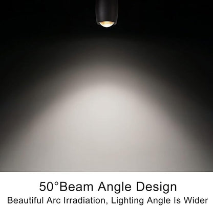 Black Pendant Lights Kitchen Island, Modern LED Pendant Light Fixtures, Small Mini Pendant Lighting Dimmable Hanging for Bathroom, Bar, Dining Room, Bedroom（2-Pack）