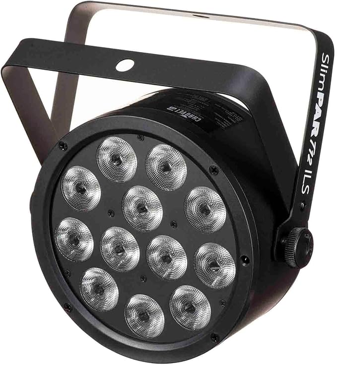 Low-profile, high-output tri-color (RGB) LED Par compatible with ILS