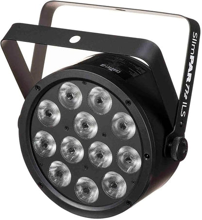 Low-profile, high-output tri-color (RGB) LED Par compatible with ILS
