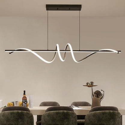 Modern Chandelier, Dimmable LED Pendant Light, Ring Chandelier for Living Room, Dining Room, Kitchen, Bedroom