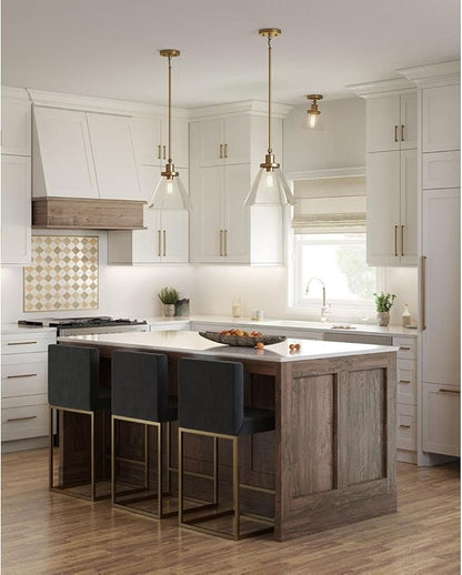 Progress Lighting Hinton Collection 1-Light Seeded Glass Vintage Brass Industrial Flush Mount Ceiling Light