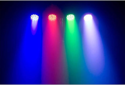 CHAUVET DJ – 4Bar ILS LED Wash Light System | 15-Channel DMX-512 RGB Control, 4 Adjustable PAR Heads | Tripod Stand, Wireless Foot Switch & Carry Bags Included | D-Fi USB Compatible