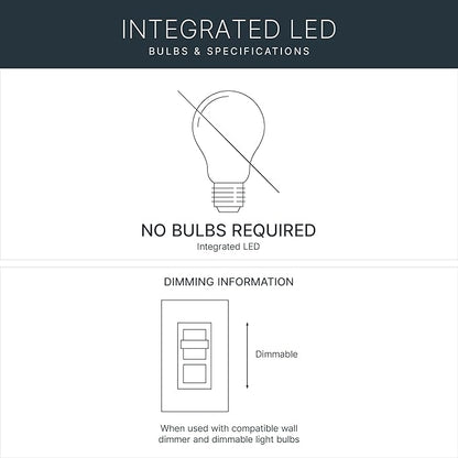 Kichler 4U Series 22" 120V LED Under Cabinet Light in White, 3000K, (22" L x 4.5" W x 1"H), 4U30K22WHT