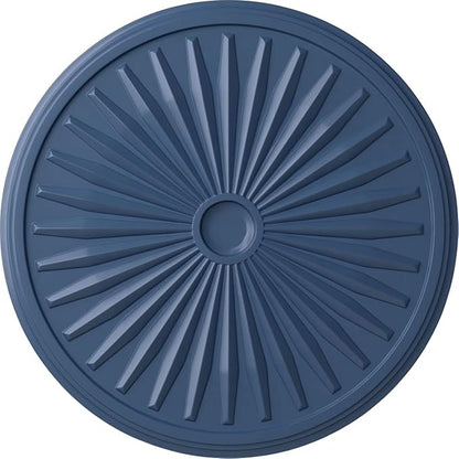 Ekena Millwork CM33LEAMF Leandros Ceiling Medallion, Americana, 33 1/8"OD x 3 1/2"ID x 1 3/8"P