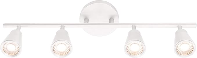 WAC Lighting, Solo 4 Light LED Energy Star Fixed Rail 3000K in White
