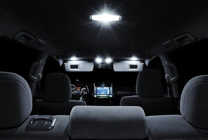 XtremeVision Interior LED for Jeep Grand Cherokee 2005-2010 (9 Pieces) Pure White Interior LED Kit + Installation Tool